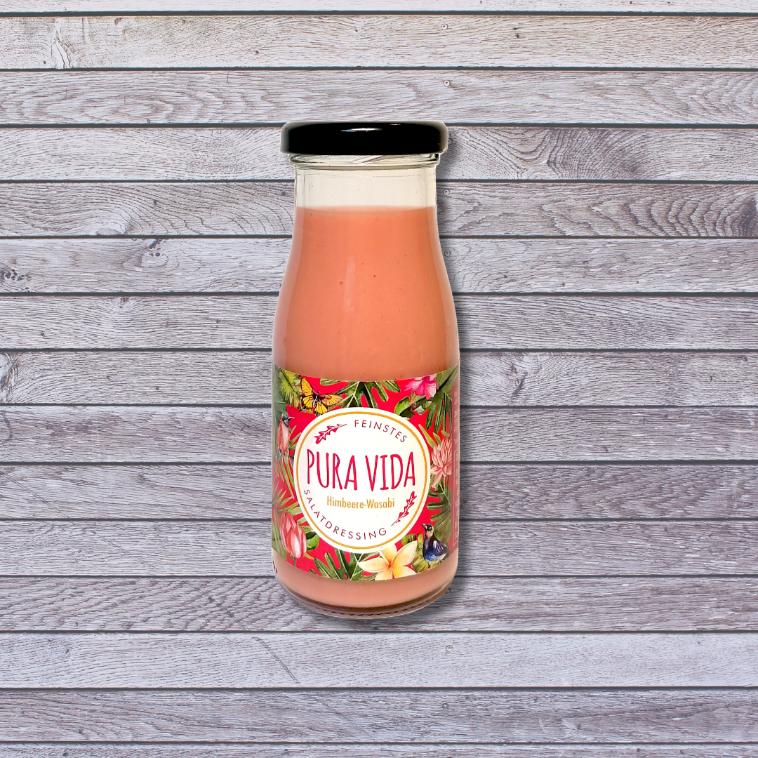 Himbeere-Wasabi Dressing