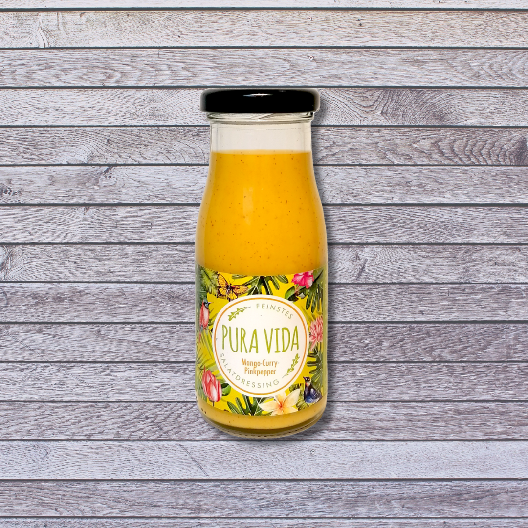Mango-Curry-Pink Pepper Dressing